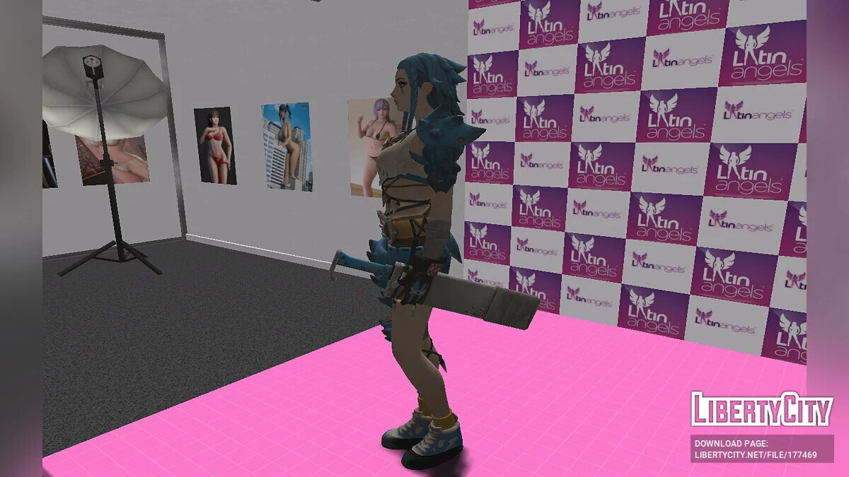 Gia from Fortnite / GTA San Andreas