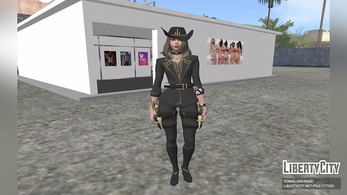 Badai Vampir dari Fortnite / GTA San Andreas