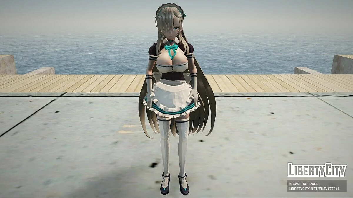 Ichinose Asuna from Blue Archive / GTA San Andreas