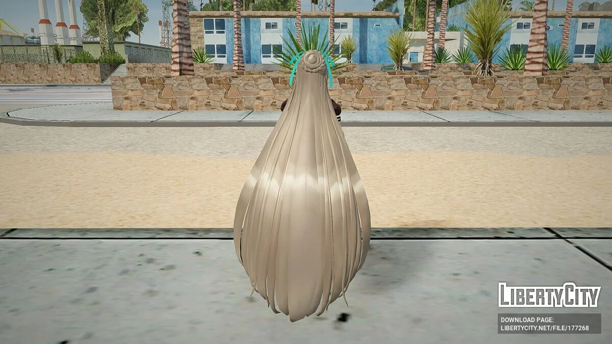 Ichinose Asuna from Blue Archive / GTA San Andreas