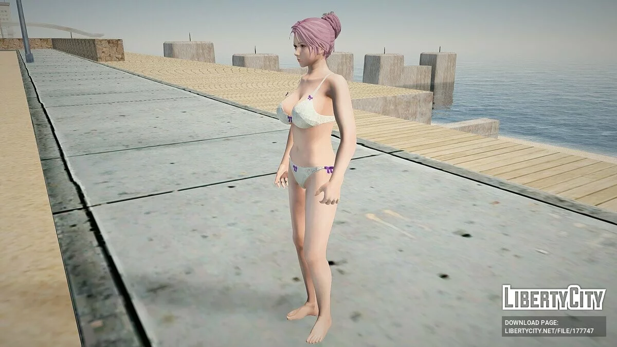 Eliza en sous-vêtements / GTA San Andreas