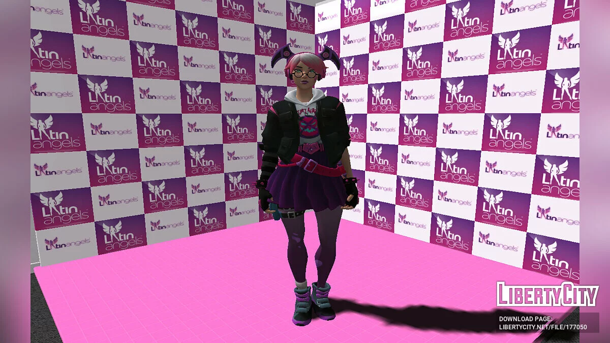 Callisto from Fortnite / GTA San Andreas