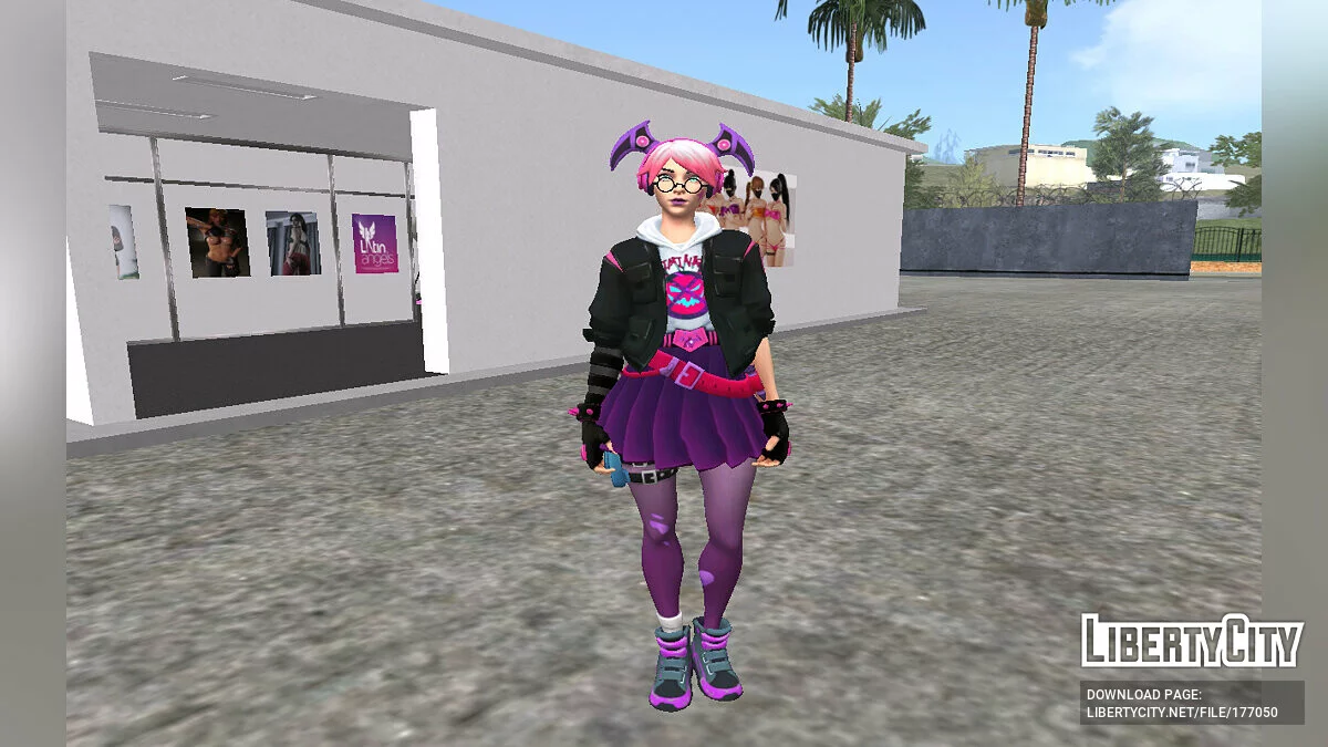 Callisto from Fortnite / GTA San Andreas
