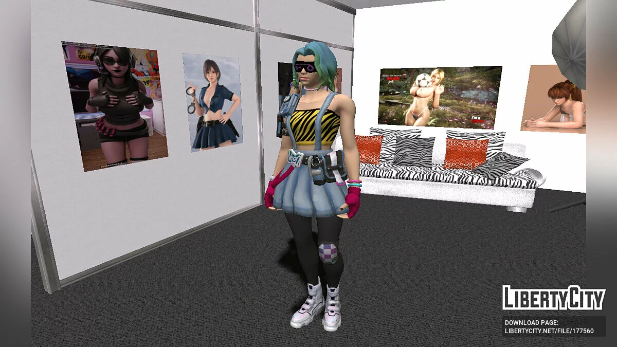 来自堡垒之夜的客串 / GTA San Andreas