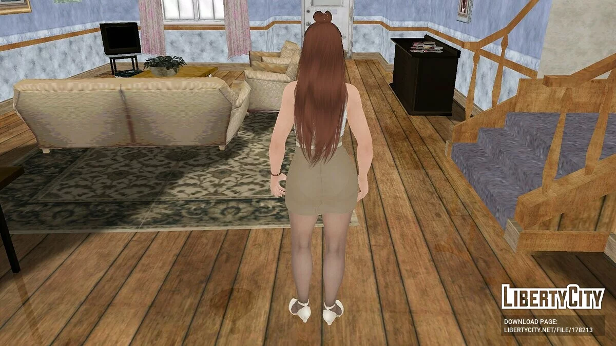 Kasumi en ropa de oficina / GTA San Andreas
