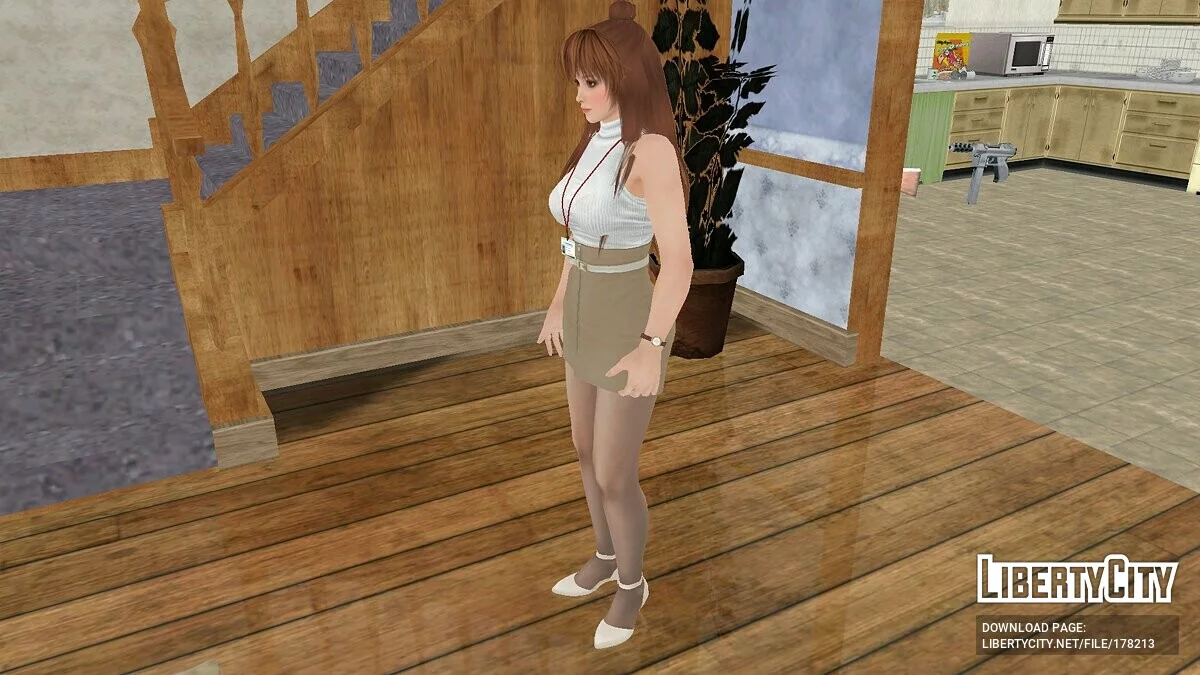 Kasumi en ropa de oficina / GTA San Andreas