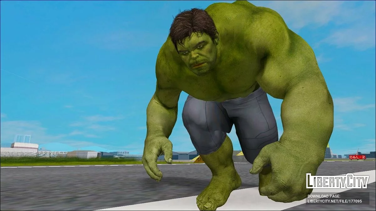 Hulk dari Avengers Marvel / GTA San Andreas