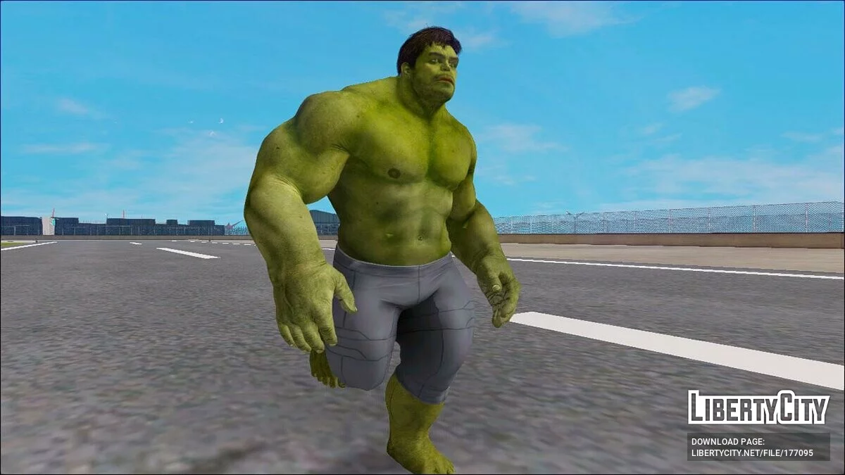 Hulk dari Avengers Marvel / GTA San Andreas