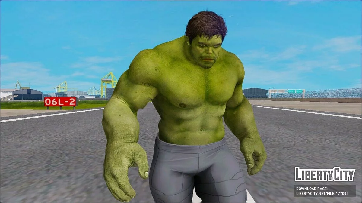 Hulk dari Avengers Marvel / GTA San Andreas