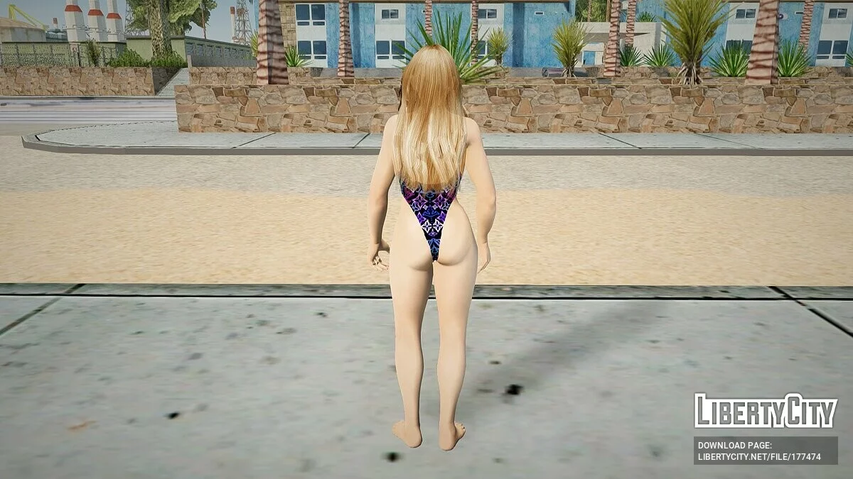 Helena Douglas in a swimsuit / GTA San Andreas