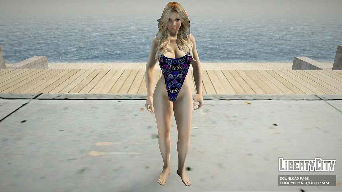 Helena Douglas in a swimsuit / GTA San Andreas