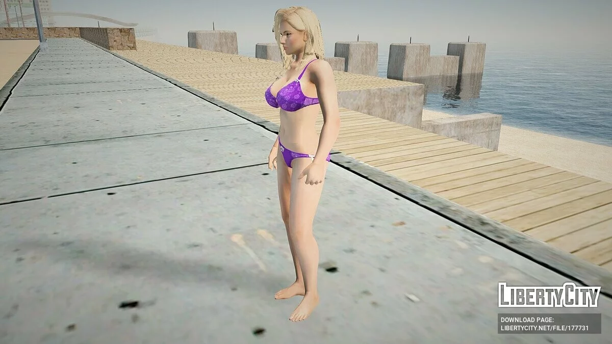 Helena Douglas en sous-vêtements / GTA San Andreas