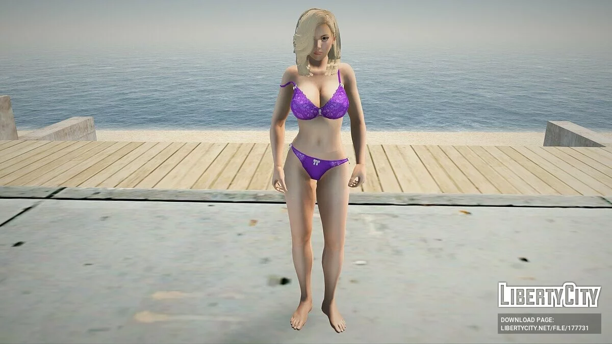 Helena Douglas en sous-vêtements / GTA San Andreas