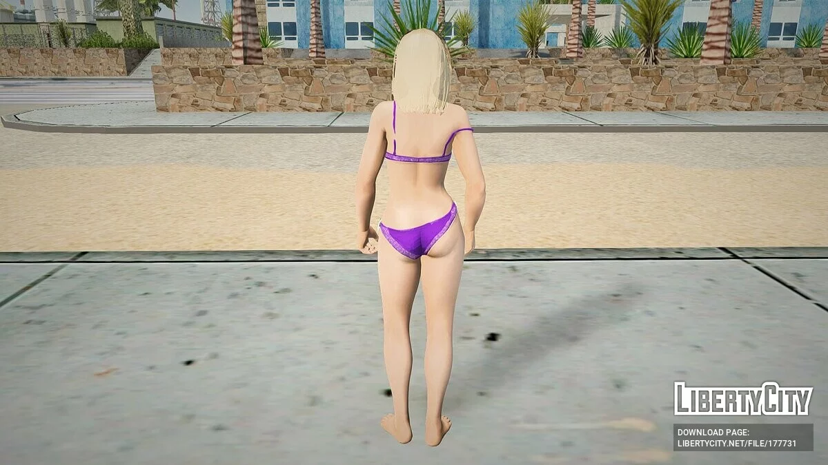 Helena Douglas en sous-vêtements / GTA San Andreas