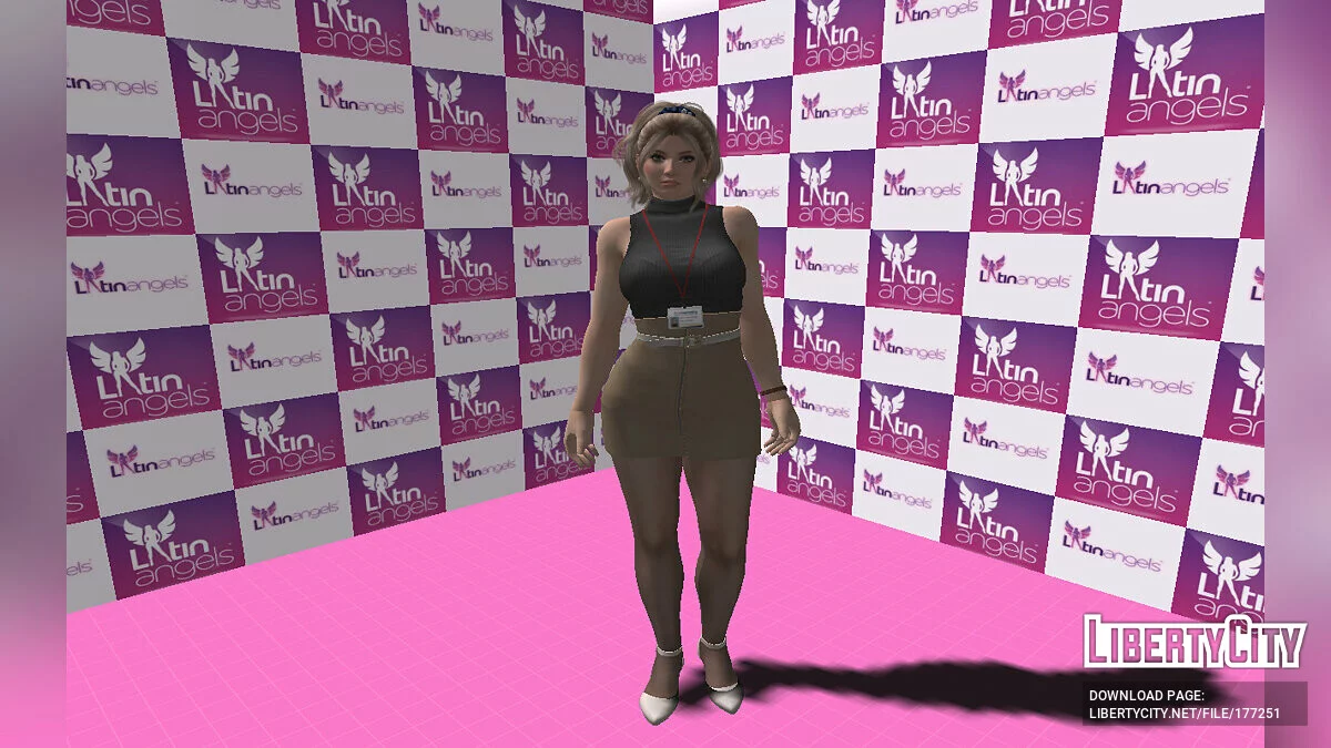 Хелена Дуглас в офісному вбранні / GTA San Andreas