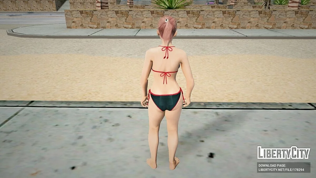 Honoka dalam bikini / GTA San Andreas