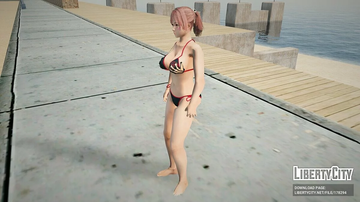 Honoka dalam bikini / GTA San Andreas