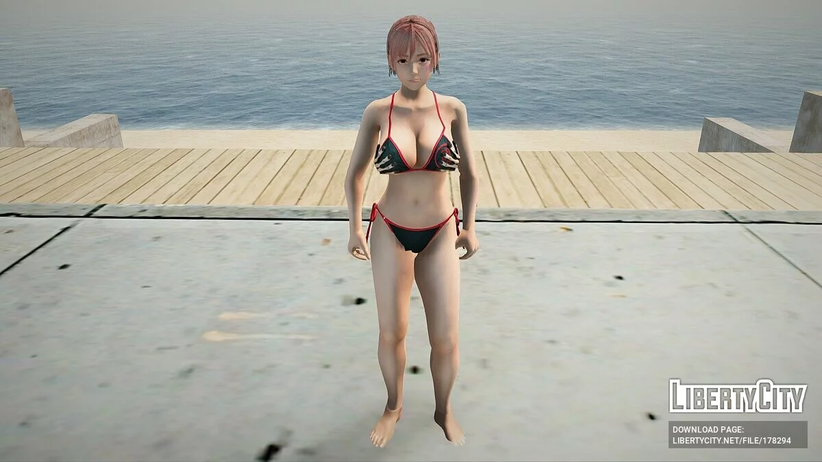 Honoka dalam bikini / GTA San Andreas