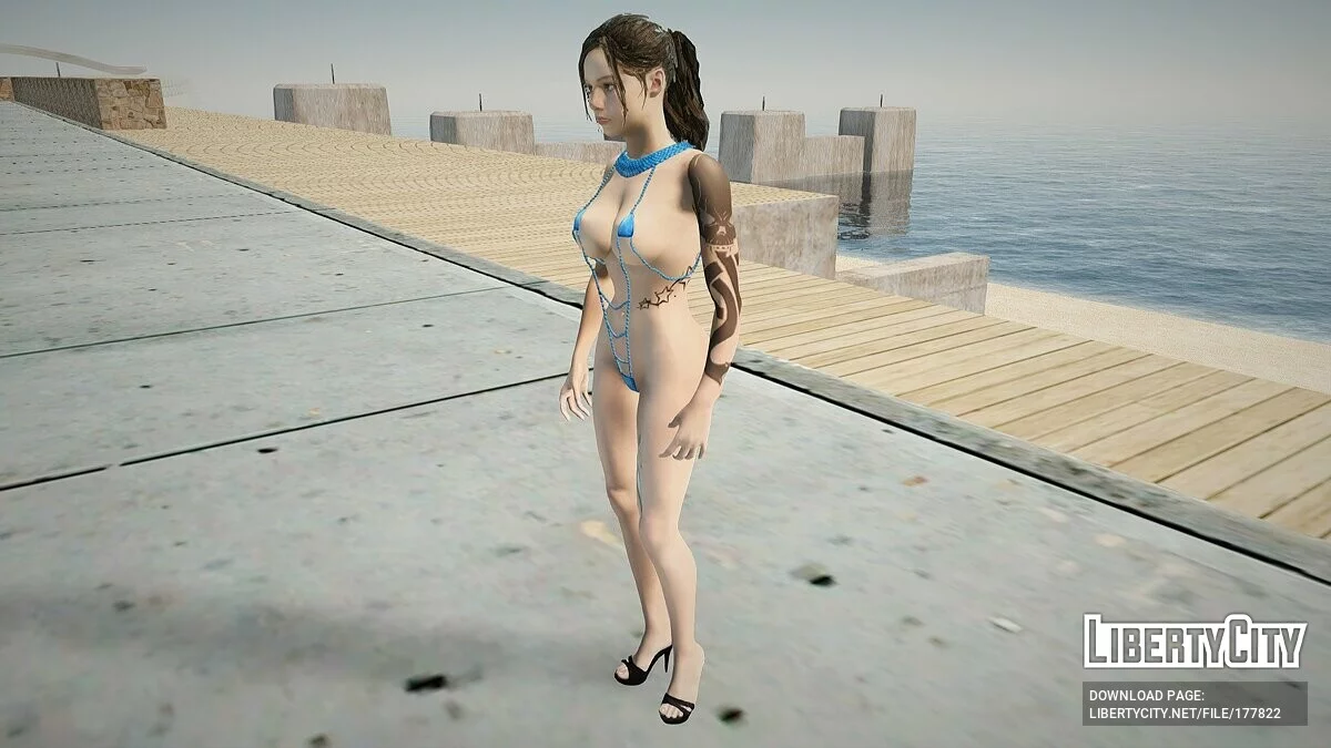 Claire Redfield Pawg Saumon / GTA San Andreas