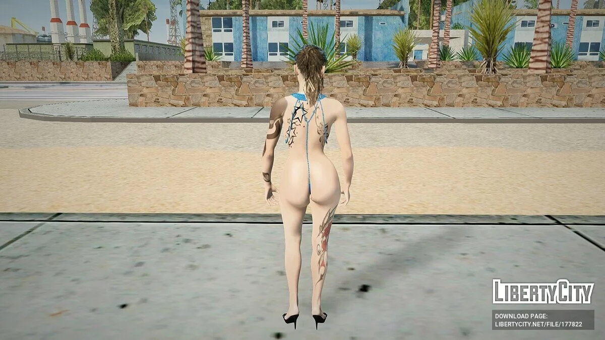 Claire Redfield Pawg Saumon / GTA San Andreas