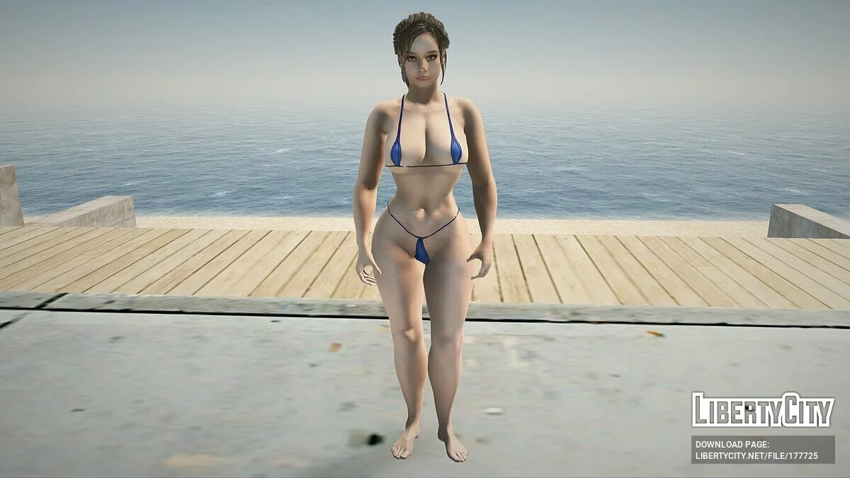 Claire Redfield en bikini / GTA San Andreas