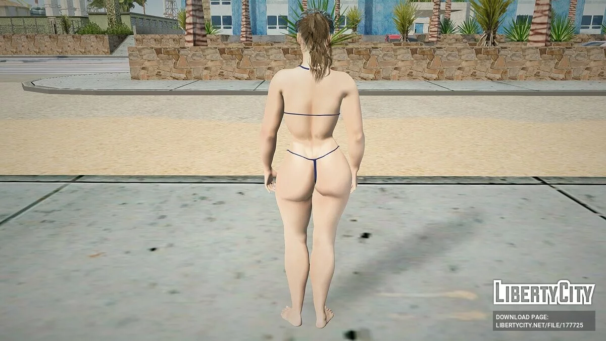 Claire Redfield en bikini / GTA San Andreas