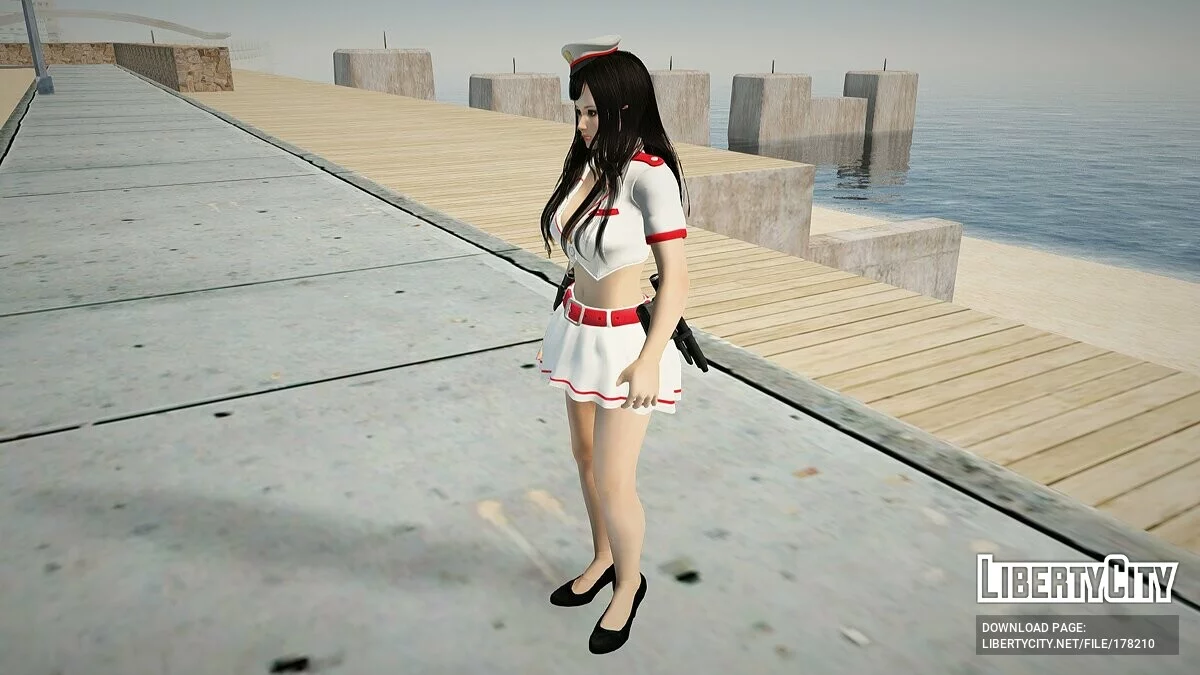 Kokoro en costume de policier / GTA San Andreas