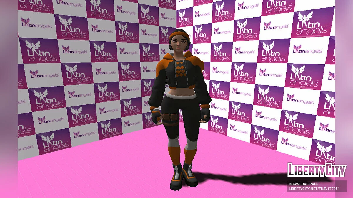Cinnamon from Fortnite / GTA San Andreas