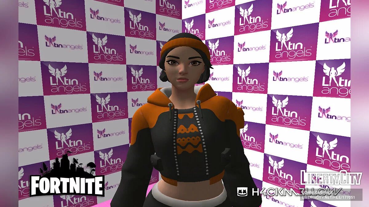 Cinnamon from Fortnite / GTA San Andreas