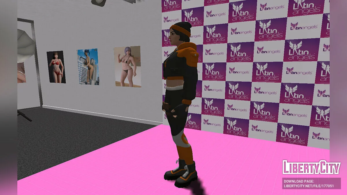 Cinnamon from Fortnite / GTA San Andreas