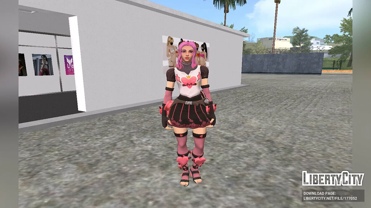 Lovely from Fortnite / GTA San Andreas