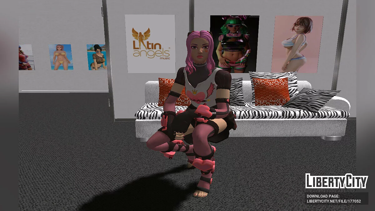 Lovely from Fortnite / GTA San Andreas