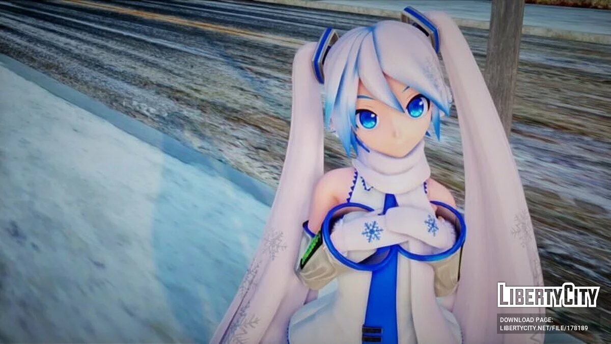 Miku Hatsune - Schnee 2011 / GTA San Andreas