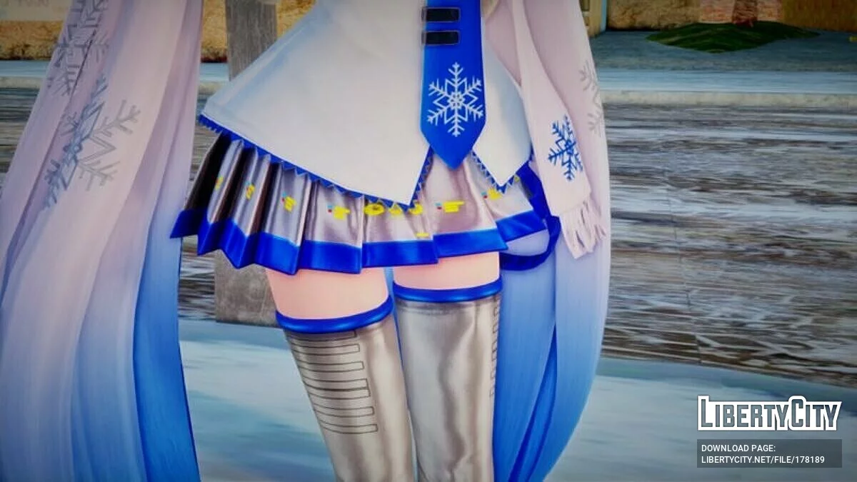 Miku Hatsune - Schnee 2011 / GTA San Andreas
