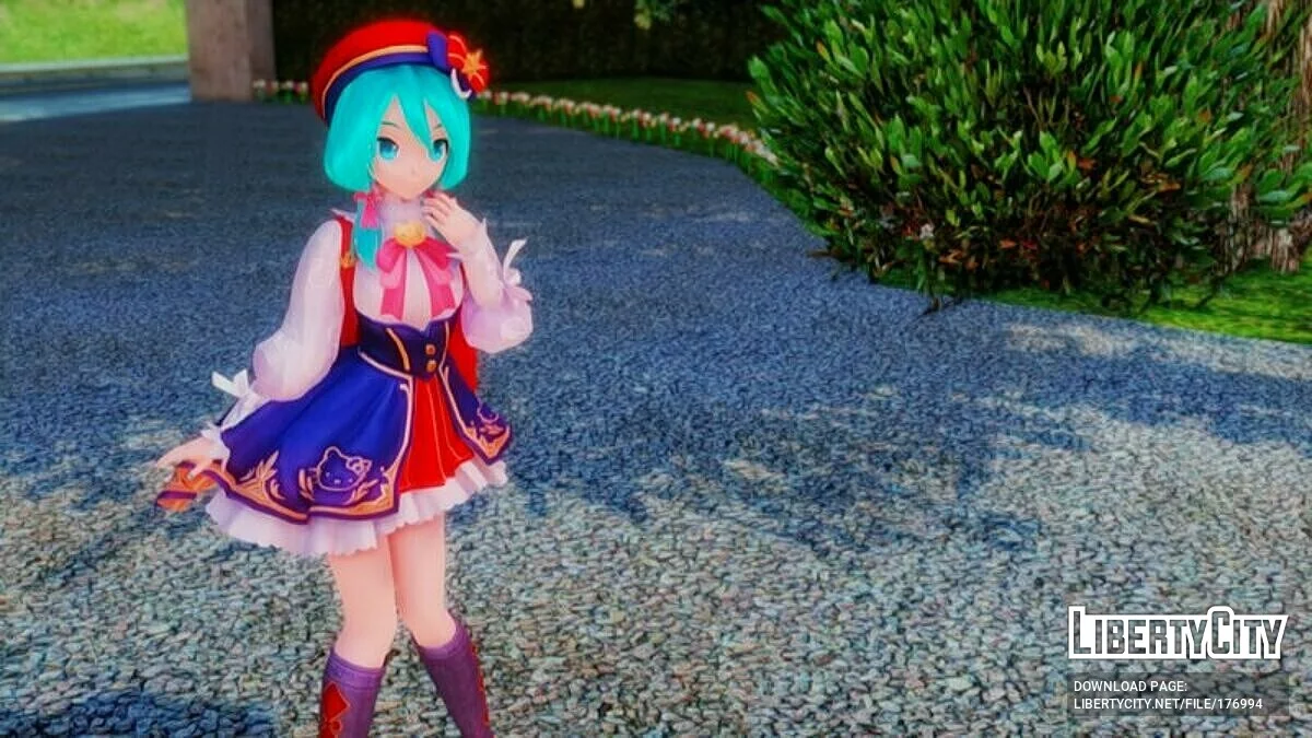 Hatsune Miku / GTA San Andreas