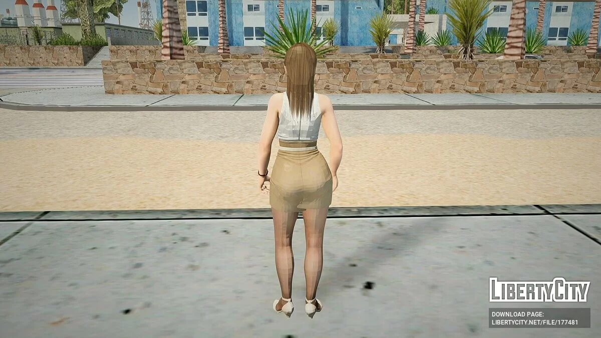 Мисаки в офисной одежде / GTA San Andreas