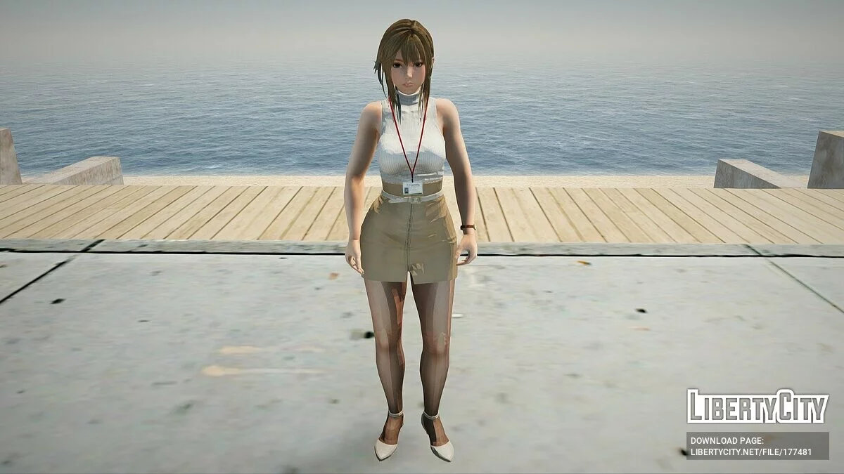 Мисаки в офисной одежде / GTA San Andreas