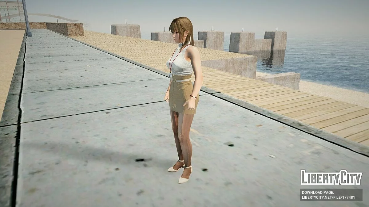 Мисаки в офисной одежде / GTA San Andreas