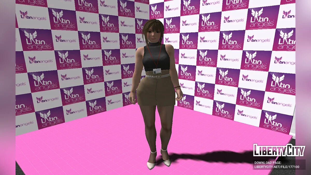 Misaki dalam Pakaian Kantor / GTA San Andreas