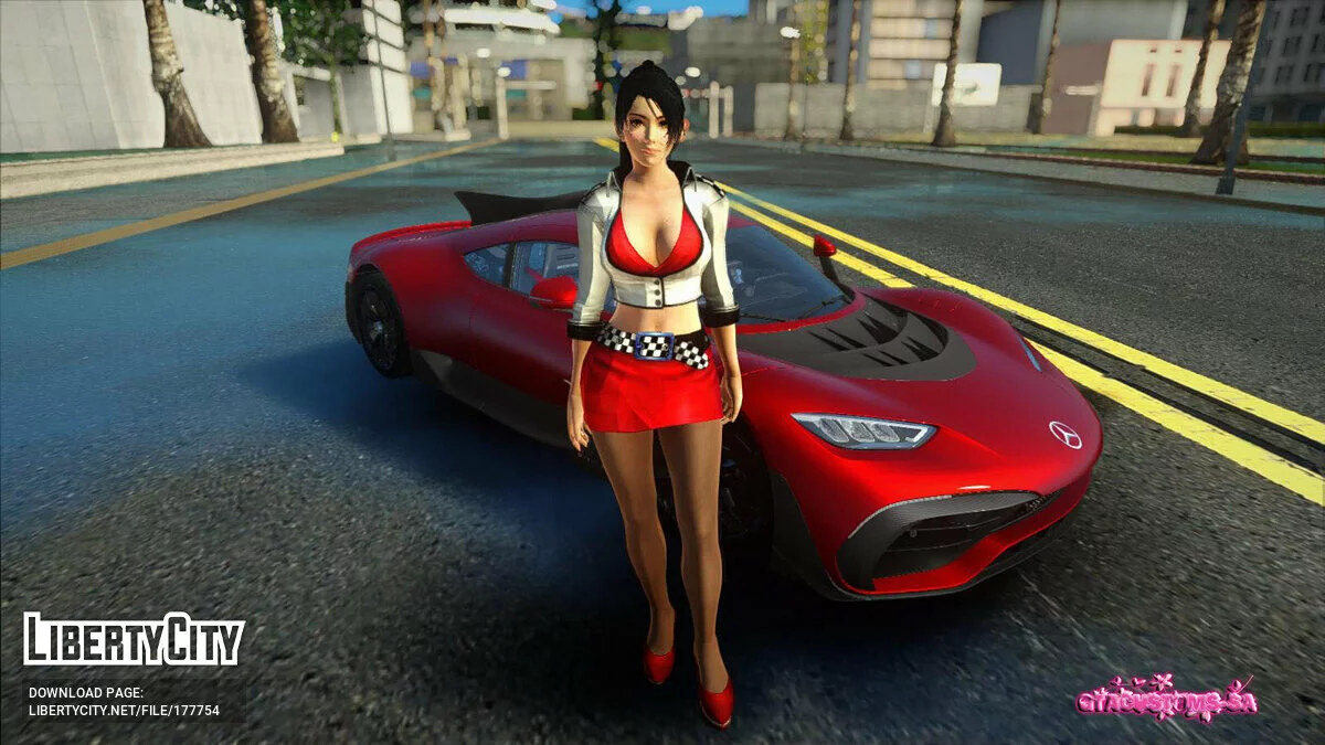 Momiji en tenue de course / GTA San Andreas