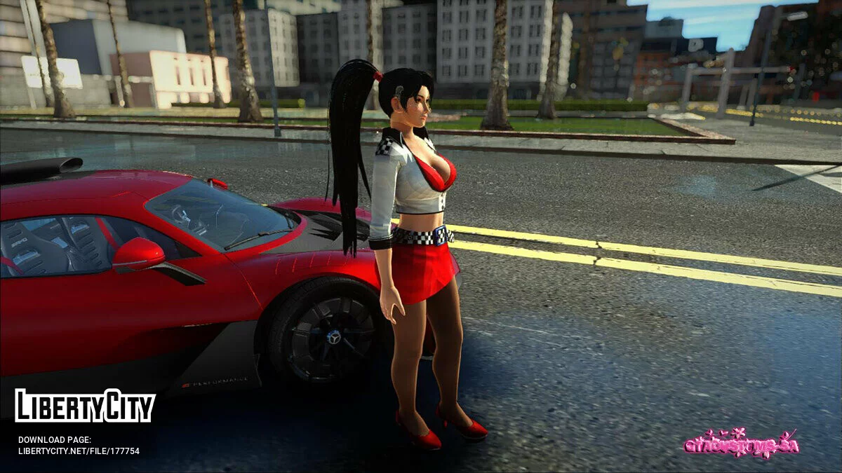 Momiji en tenue de course / GTA San Andreas