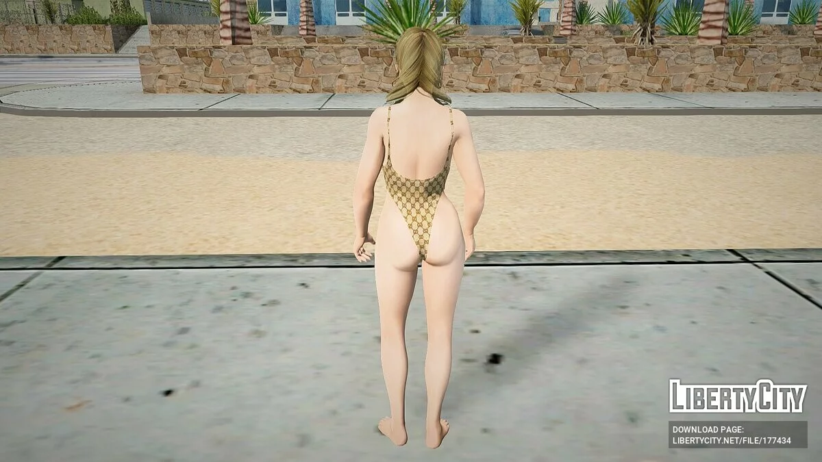 Моника в купальнике / GTA San Andreas