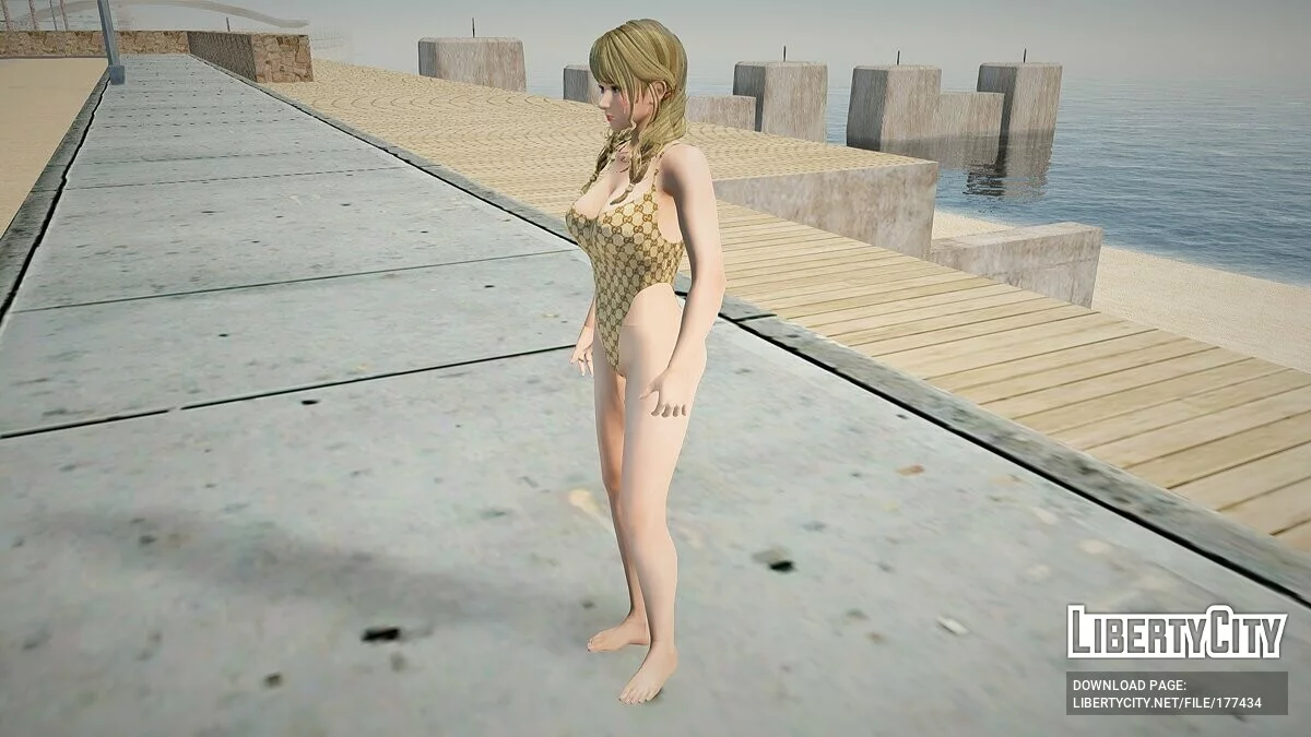 Моника в купальнике / GTA San Andreas