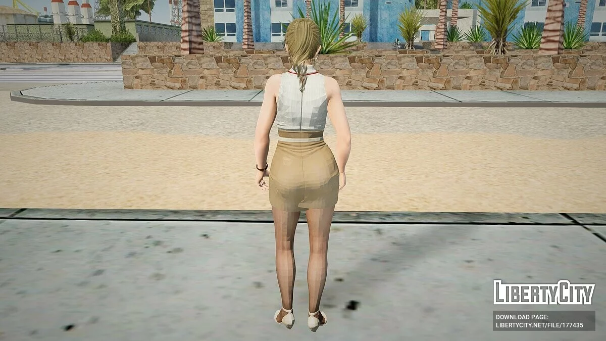 Моника в офисной одежде / GTA San Andreas