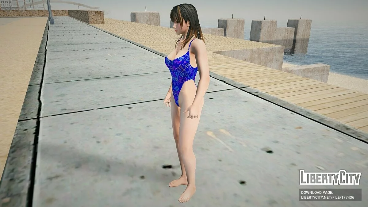 Nanami in a swimsuit / GTA San Andreas