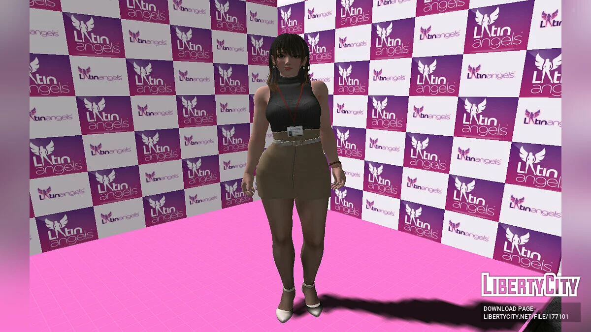 Nanami dalam Pakaian Kantor / GTA San Andreas
