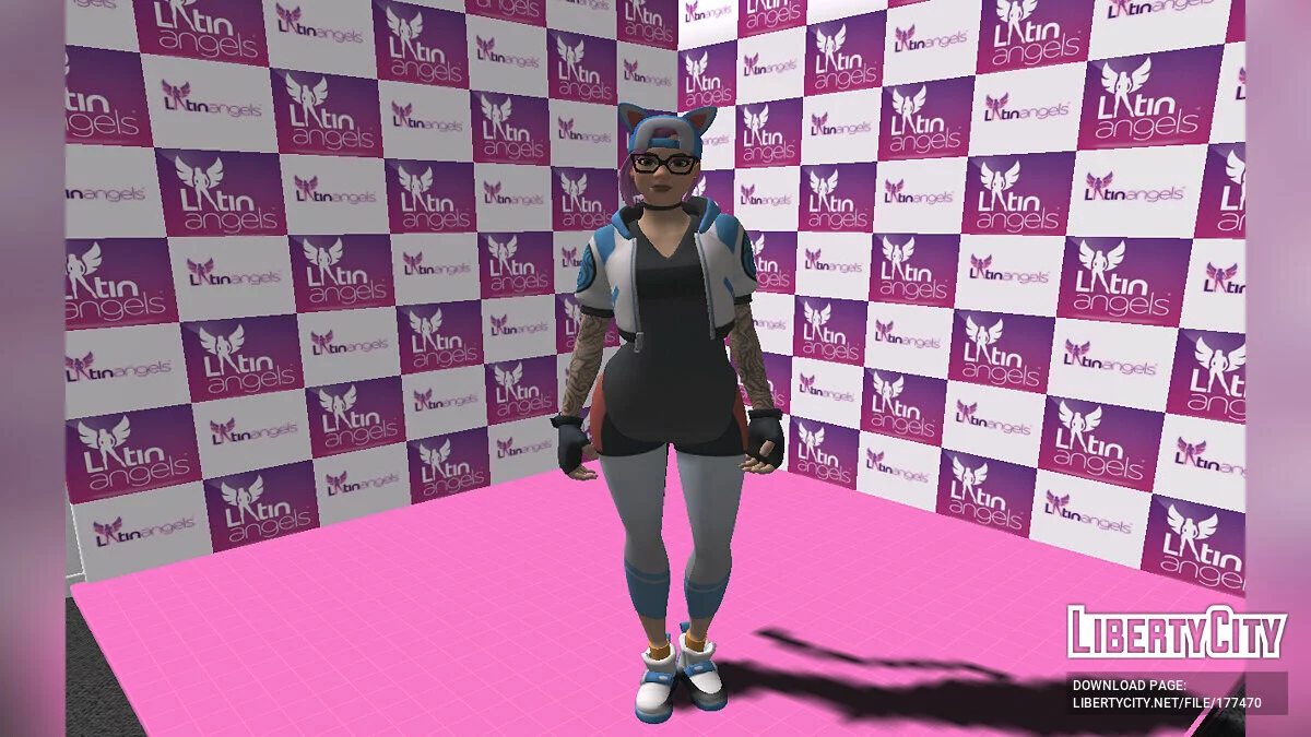 Neon Lynx from Fortnite / GTA San Andreas