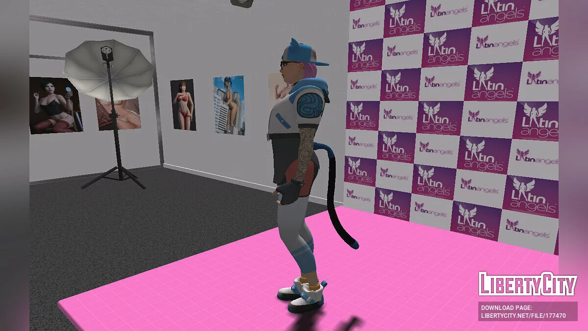 Neon Lynx from Fortnite / GTA San Andreas