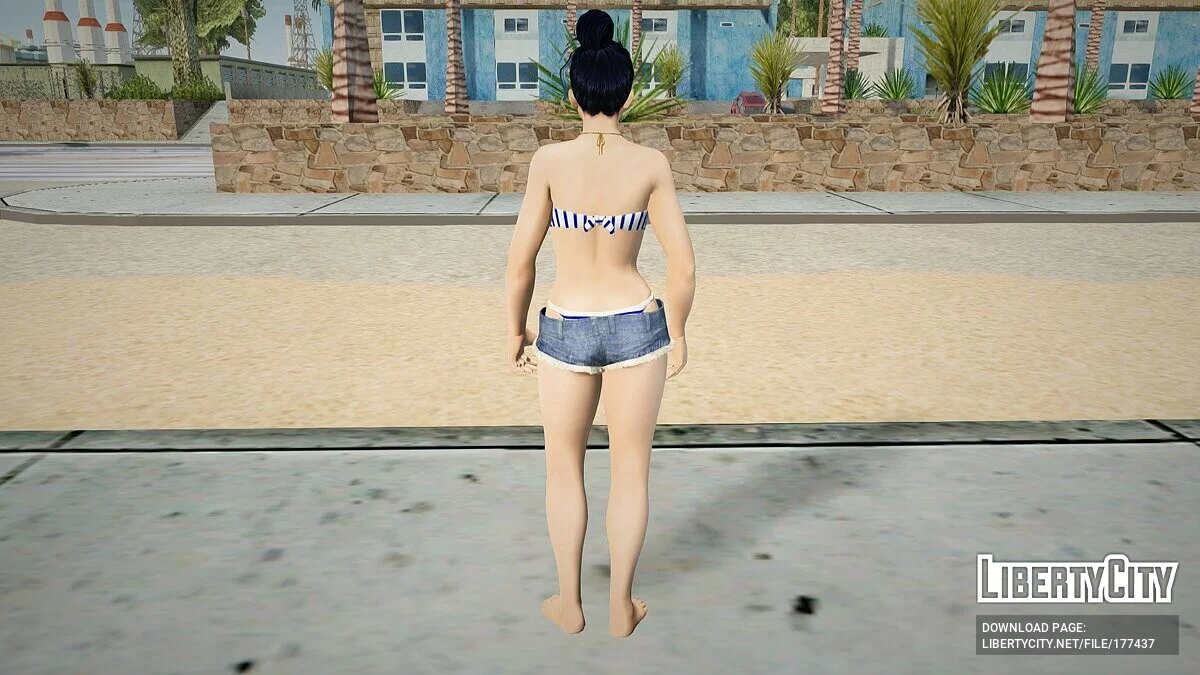 Nyotengu en bikini / GTA San Andreas