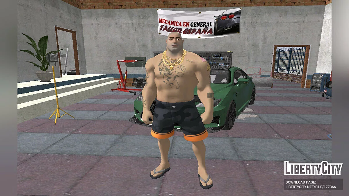 Strandgesundmacher aus Fortnite / GTA San Andreas